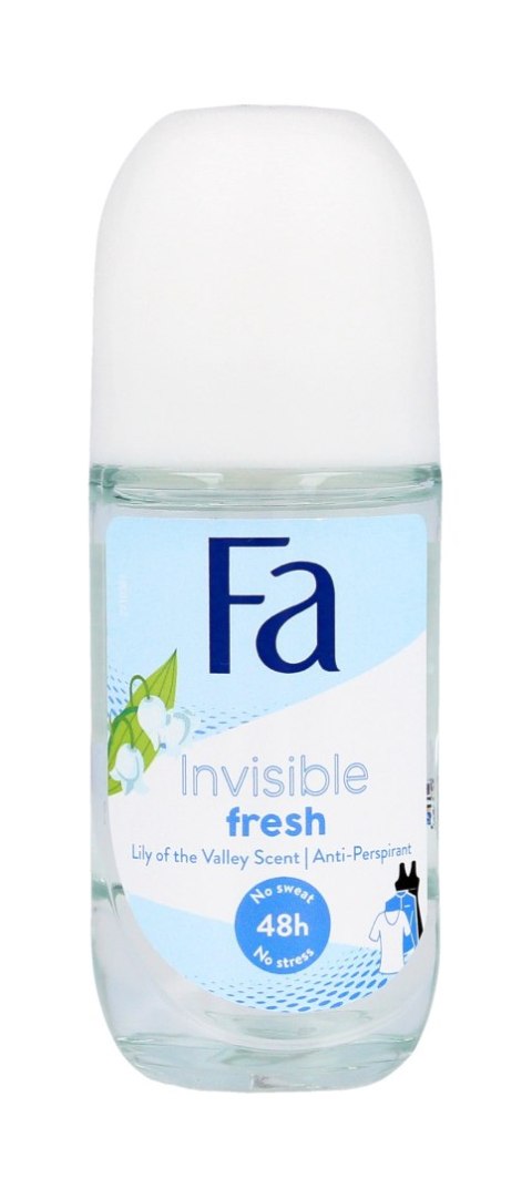 FA Schwarzkopf FA Invisible Fresh 48h Dezodorant Roll-on Lily Of The Valley Antyperspirant 50 ml
