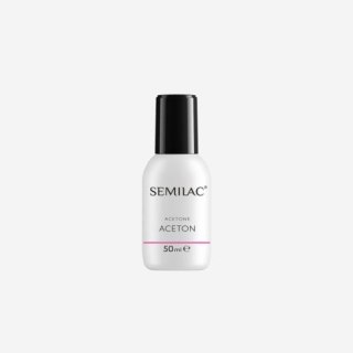 Semilac Acetone zmywacz do lakieru hybrydowego (aceton) 50 ml
