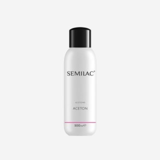 Semilac Acetone zmywacz do lakieru hybrydowego (aceton) 500 ml