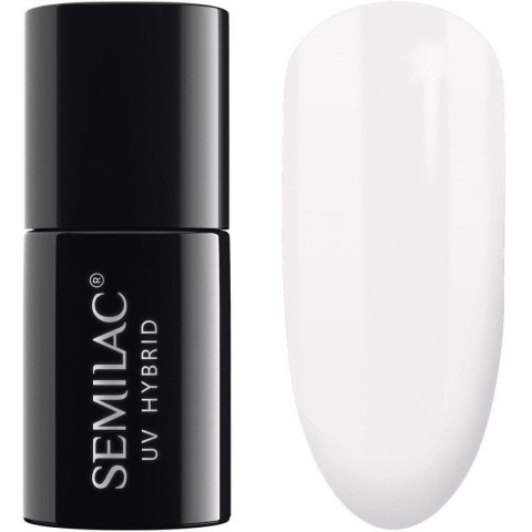 Semilac lakier hybrydowy 001 Strong White 7 ml