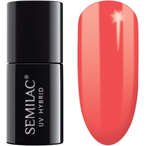 Semilac lakier hybrydowy 006 Classic Coral 7 ml