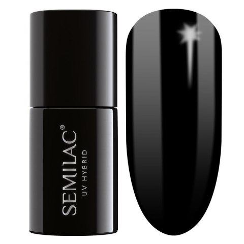 Semilac lakier hybrydowy 031 Black Diamond 7 ml