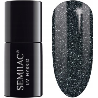 Semilac lakier hybrydowy 096 Starlight Night 7 ml