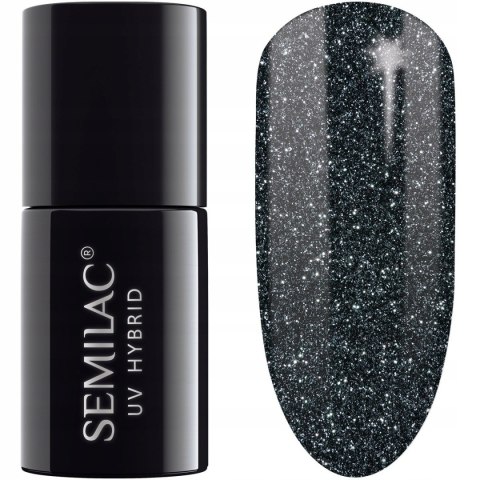 Semilac lakier hybrydowy 096 Starlight Night 7 ml
