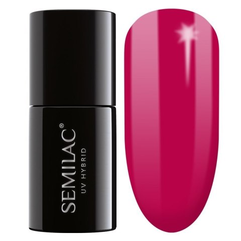 Semilac lakier hybrydowy 103 Elegant Raspberry 7 ml