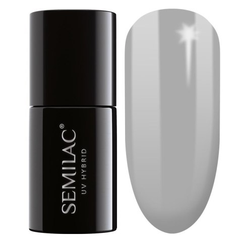 Semilac lakier hybrydowy 105 Stylish Gray 7 ml