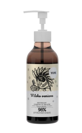 Yope szampon do włosów Mleko Owsiane 300 ml