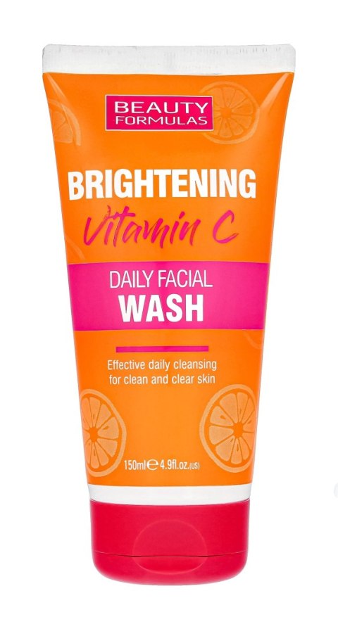 Beauty Formulas Brightening Vitamin C rozjaśniający żel do mycia twarzy 150 ml