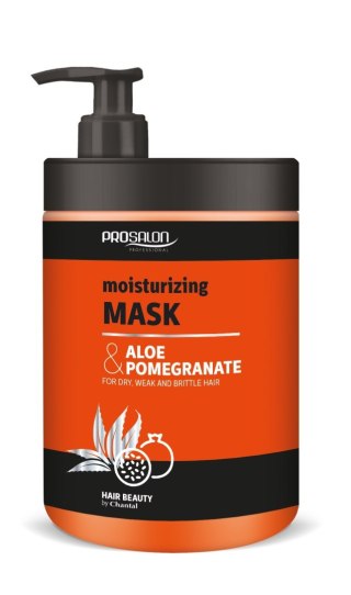 Chantal ProSalon Aloe & Pomegranate maska nawilżająca do włosów suchych, słabych i łamliwych 1000 g