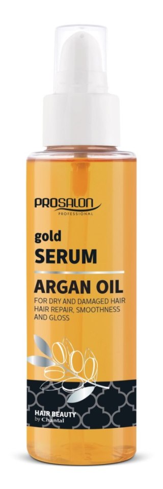 Chantal ProSalon Argan Oil złote serum z olejkiem arganowym do włosów suchych i zniszczonych 100 ml