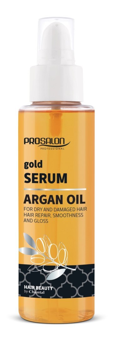 Chantal ProSalon Argan Oil złote serum z olejkiem arganowym do włosów suchych i zniszczonych 100 ml