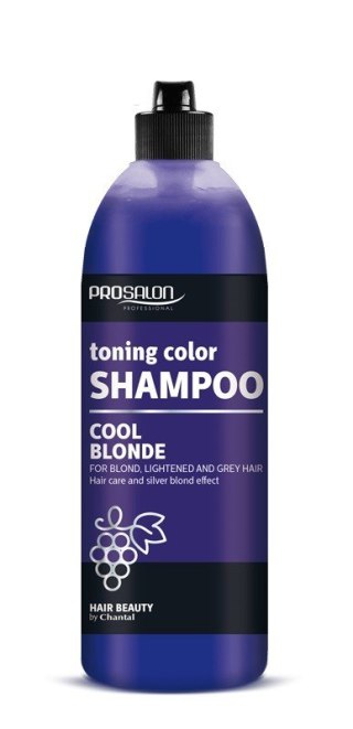 Chantal ProSalon Cool Blonde szampon tonujący kolor do włosów blond, rozjaśnianych i siwych 500 g