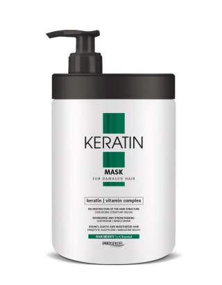 Chantal ProSalon Keratin odbudowująca maska do włosów zniszczonych 1000 g