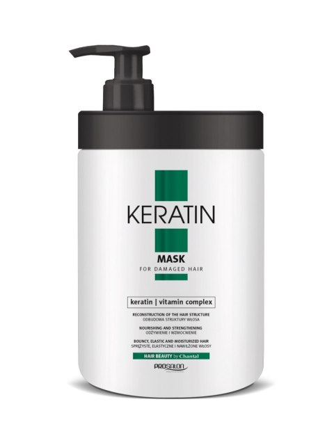 Chantal ProSalon Keratin odbudowująca maska do włosów zniszczonych 1000 g
