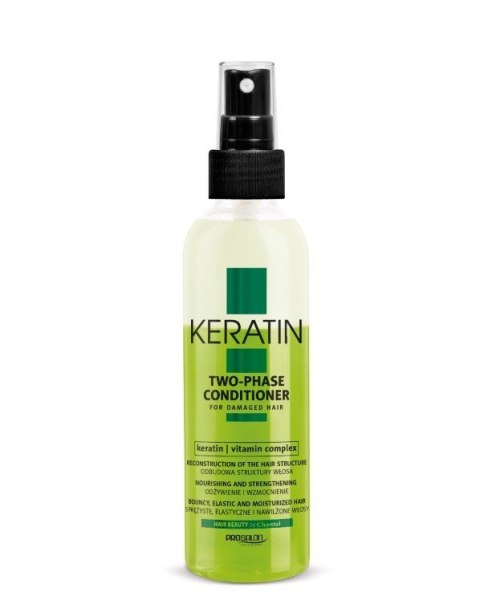 Chantal ProSalon Keratin odżywka dwufazowa w sprayu do włosów zniszczonych 200 g
