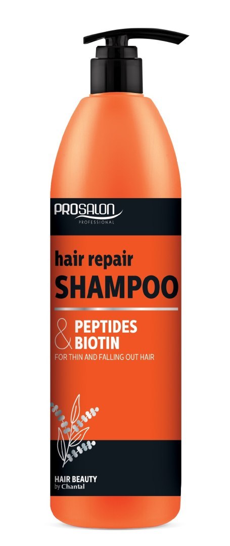 Chantal ProSalon Peptides & Biotin szampon naprawczy do włosów 1000 ml