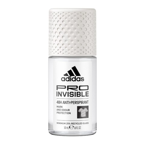 Adidas Pro Invisible Dezodorant Roll-on Antyperspirant dla Kobiet 50 ml