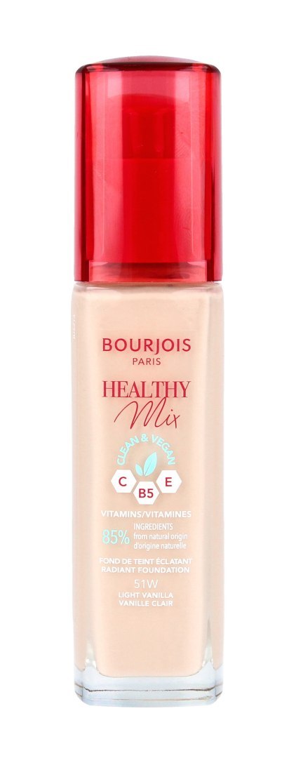 Bourjois Podkład do Twarzy Healthy Mix Clean & Vegan nr 51W Light Vanilla 30 ml
