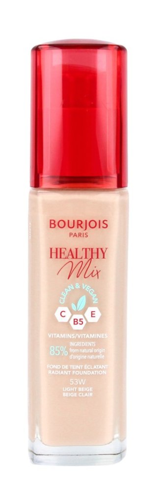 Bourjois Podkład do Twarzy Healthy Mix Clean & Vegan nr 53W Light Beige 30 ml