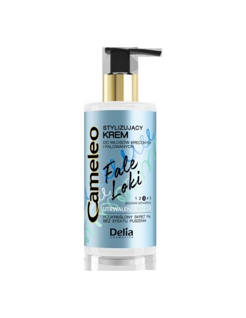 Delia Cosmetics CAMELEO FALE loki stylizujący krem do włosów kręconych i falowanych 150 ml