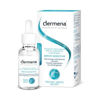 Dermena Supported By Science serum Sensitive stymulujące odrastanie włosów 50 ml