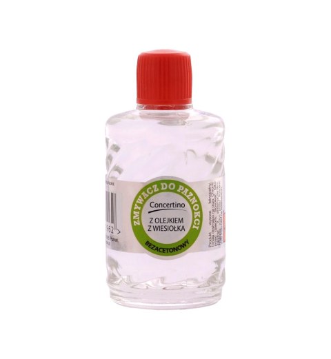 Concertino zmywacz do paznokci z olejkiem z wiesiołka - bez acetonu 50 ml