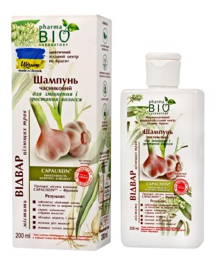 ENERGY OF VITAMINS Bio Pharma Laboratory Bio Szampon czosnkowy wzmacniający i stymulujący wzrost włosów 200ml