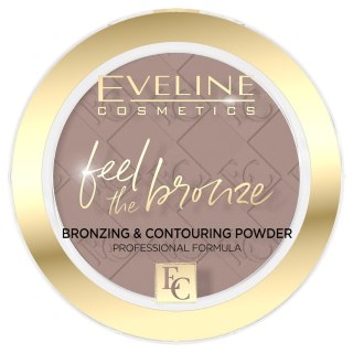 Eveline Cosmetics Puder Brązująco-Konturujący Feel the Bronze nr 01 Milky Way 4 g