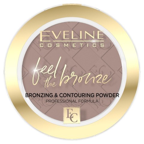 Eveline Cosmetics Puder Brązująco-Konturujący Feel the Bronze nr 01 Milky Way 4 g
