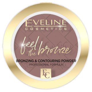 Eveline Cosmetics Puder Brązująco-Konturujący Feel the Bronze nr 02 Chocolate Cake 4 g