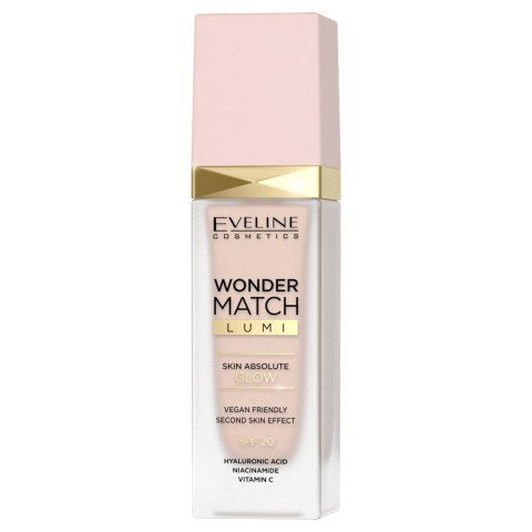 Eveline Wonder Match Lumi Podkład Rozświetlający nr 05 Light 30 ml