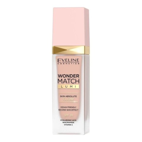 Eveline Wonder Match Lumi Podkład Rozświetlający nr 10 Vanilla 30 ml
