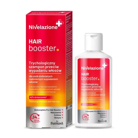 Farmona NIVELAZIONE Hair Booster trychologiczny szampon przeciw wypadaniu włosów 100 ml