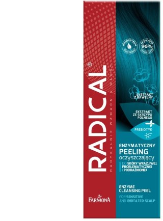 Farmona RADICAL Enzymatyczny peeling oczyszczający do wrażliwej skóry głowy 75 ml