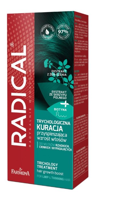 Farmona RADICAL kuracja trychologiczna przyspieszająca wzrost włosów 70 ml