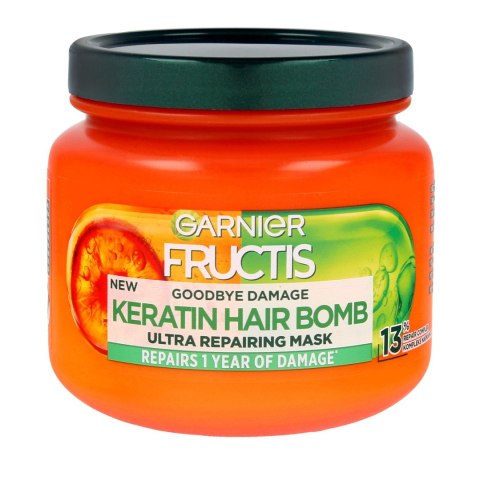 Garnier Fructis Goodbye Damage Ultra naprawcza maska do włosów Keratin Hair Bomb 320 ml