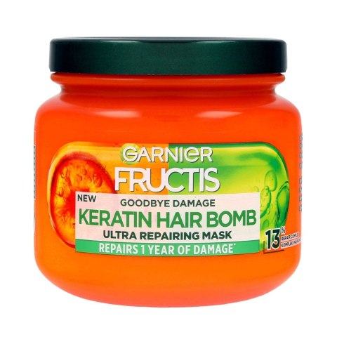 Garnier Fructis Goodbye Damage Ultra naprawcza maska do włosów Keratin Hair Bomb 320 ml
