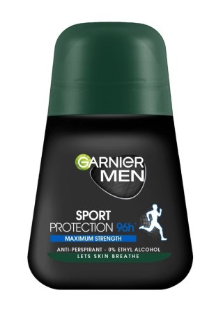 Garnier Dezodorant Roll-on Sport Protection 96h - Maximum Strength Antyperspirant dla Mężczyzn 50 ml