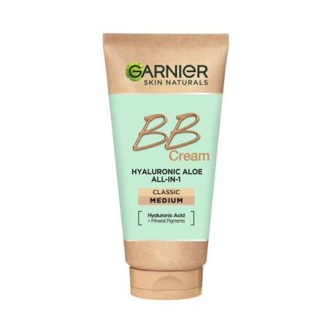 Garnier Skin Naturals Krem Tonujący BB Hyaluronic Aloe All-in-One - Śniady - Każdy Rodzaj Cery 50 ml