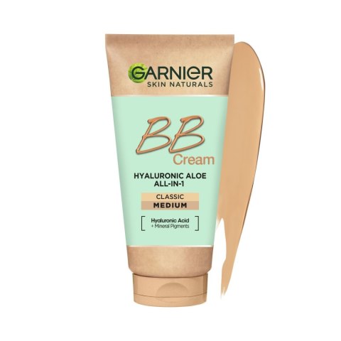 Garnier Skin Naturals Krem Tonujący BB Hyaluronic Aloe All-in-One - Śniady - Każdy Rodzaj Cery 50 ml