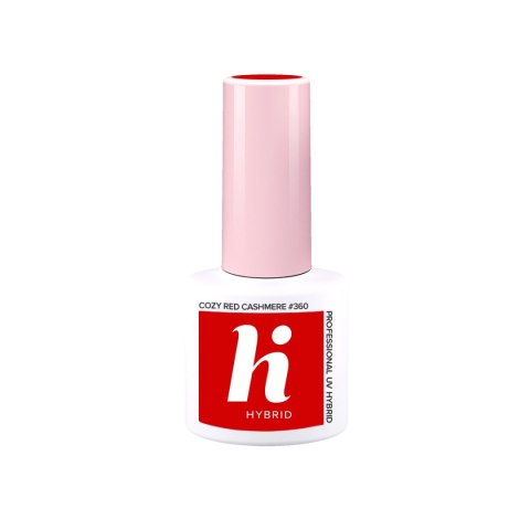 Hi Hybrid lakier hybrydowy Apres-Ski #360 Cozy Red Cashmere 5 ml