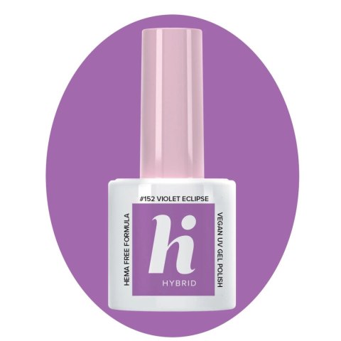 Hi Hybrid HEMA Free lakier hybrydowy Palm Springs #152 Violet Eclipse 5 ml