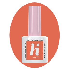 Hi Hybrid HEMA Free lakier hybrydowy Palm Springs #154 Tangarine Juice 5 ml