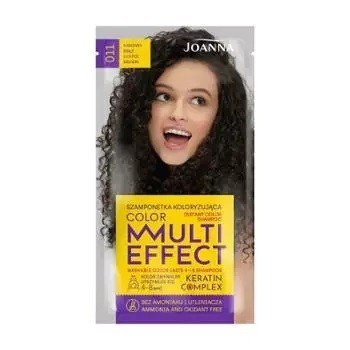 Joanna Multi Effect Color szamponetka koloryzująca nr 11 kawowy brąz 35 g