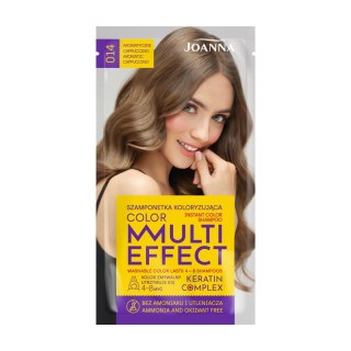 Joanna Multi Effect Color szamponetka koloryzująca nr 14 Aromatyczne cappuccino 35 g