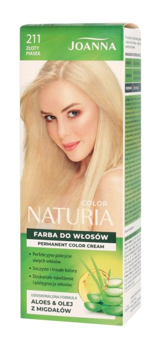 Joanna Naturia Color farba do włosów nr 211 Złoty piasek