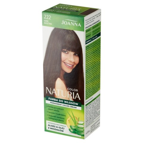 Joanna Naturia Color farba do włosów nr 222 Dziki kasztan