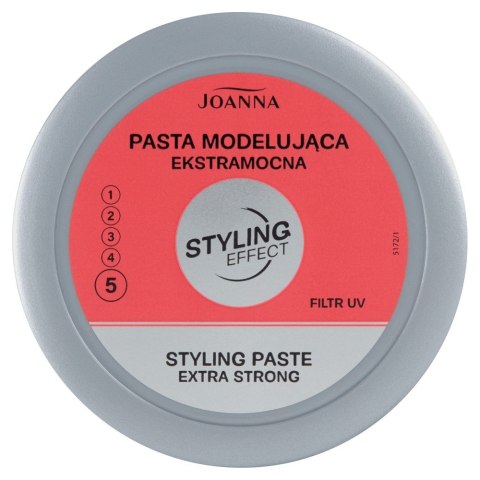 Joanna Styling Effect pasta modelująca do włosów z glinką 90 g