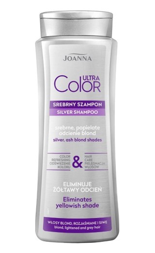 Joanna Ultra Color szampon - srebrne odcienie blond 400 ml