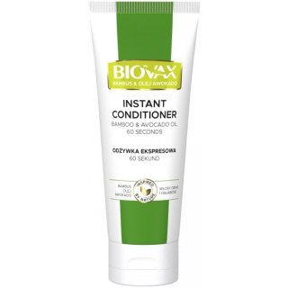L'Biotica Biovax Hair odżywka do włosów ekspresowa - Bambus & Olej awokado 200 ml
